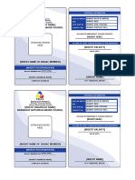 BADAC TEMPLATE Identification Card Template