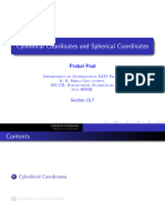 Lec 33 - Triple Integrals in Cylindrical and Spherical Coordinates