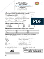 Summative Test - Math 6 q3 (Week 2-3)