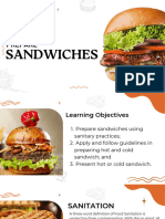 Module 1 - Sandwiches Intro