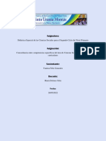 Concordancia Entre Ciencias Sociales y Las Demas Areas Del Saber