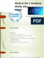 Analyse Des Medicaments Messaoud