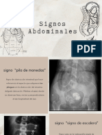 Principales Signos Abdominales