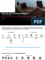 RISE With SAP For Building Products - L1 Presentation
