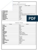 UNIT 4 Vocabulary