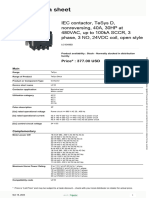 TeSys Deca Contactors - LC1D40BD