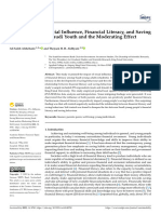 The Interplay of Social Influence, Financial Literacy, and Saving Behaviour Among Saudi Youth and The Moderating Effect of Self-Control