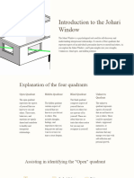 Introduction To The Johari Window