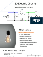 Chapter 4 Techniques of Circuit Analysis