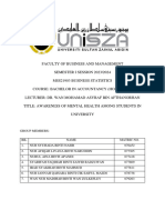 MSS21903 Business Statistics