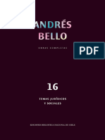 OC Andrés Bello. Tomo 16