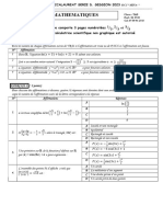 Prepa Bac D N°3.