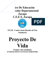 Proyecto de Vida Jeronimo