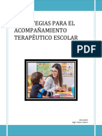 ESTRATEGIAS PARA EL ACOMPAÑAMIENTO TERAPÉUTICO ESCOLAR - Módulo