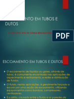 Escoamento em Tubos e Dutos