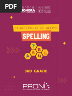 3rd GRADE - SPELLING - CUADERNILLO DE APOYO