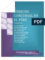 Derecho Concursal