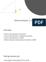 Tutorial 9 DB Normalization