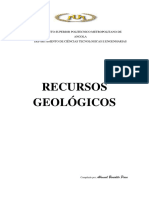 RECURSOS GEOLÓGICOS - Material de Apoio