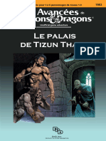 ADD1 - DN050 (Niv1-3) Le Palais de Tizun Thane (TSR1963)