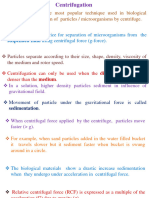 Centrifugation Is The Most Popular Technique Used in Biological Sciences For Separation of Particles / Microorganisms by Centrifuge