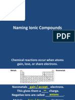 Naming Compounds