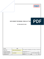 Ku-Twk-20-Me-Dts-0006 - Data Sheet For Diesel Tank-5m3 Capacity