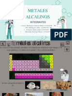 Metales Alcalinos