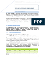 t4 Medio Ambiente y Desarrollo Sostenible