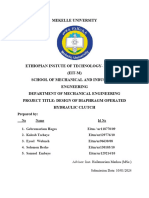 Transport Equipment Project Proposal On Diaphragm Operated Hydraulic Clutch-2