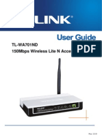 Tl-Wa701nd User Guide