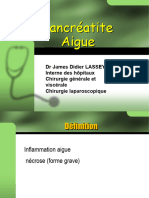 Pancréatite Aigue