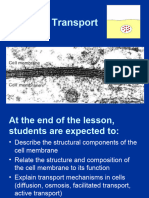 Lesson 4 Cellular Transport