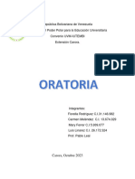 Ensayo de Comunicacion Grupo 1 Oratoria