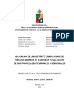 Aplicacion de Un Sustituto Graso A Base de Fibra de Naranja en Mayonesa