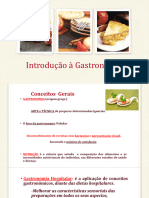 Aula 01 - Int. A Gastronomia