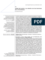 Prevalencia de Mala Calidad Del Sueño y Su Relación Con Las Funciones