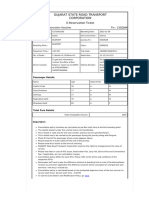 Gujarat State Road Transport Corporation: Franchisee Reservation Voucher Tin: 230ZJWK