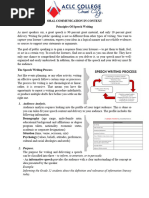 Speech Writing