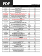 (RG) Lista de Precios Repuestos 22-01-2024