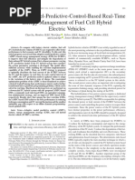 Adaptive Model-Predictive-Control-Based Real-Time Energy Management of Fuel Cell Hybrid Electric Vehicles