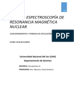 Resonancia Magnética Nuclear