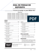 Manual de Partes BARD 2110S1451 (O)