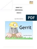 User Manual - GERRIT - 04