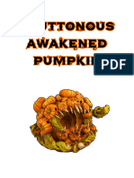 Gluttonous Awakened Pumpkin - Printer Friendly