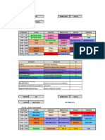 Horario Sala