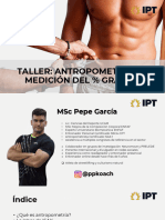 Antropometría y Medición % Graso