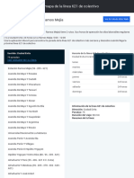 Ciudad Evita - Ramos Mejia: Horario y Mapa de La Línea 621 de Colectivo