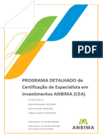 Programa Detalhado - CEA Anbima 2024