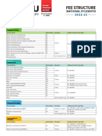 Fee Structure 2022-23 National